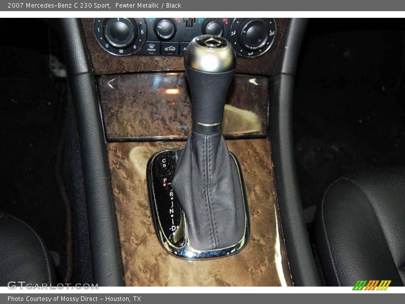 Pewter Metallic / Black 2007 Mercedes-Benz C 230 Sport