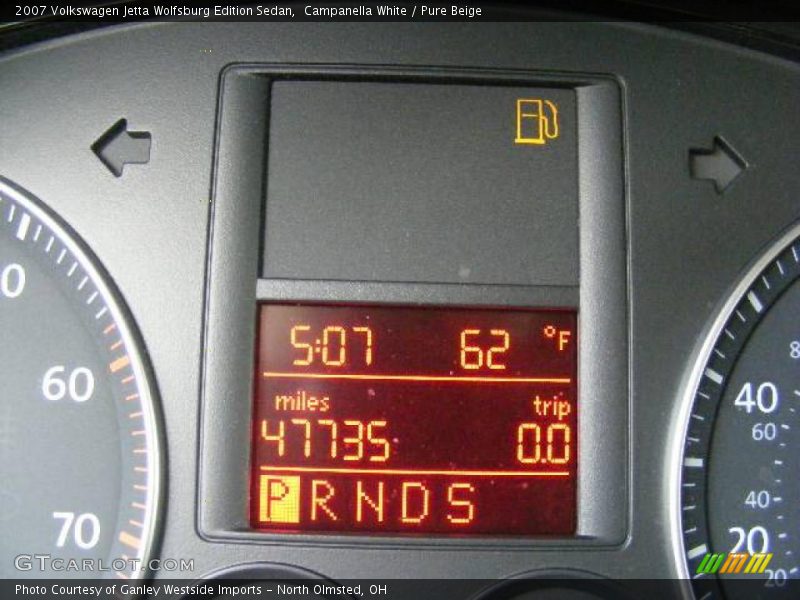 Campanella White / Pure Beige 2007 Volkswagen Jetta Wolfsburg Edition Sedan