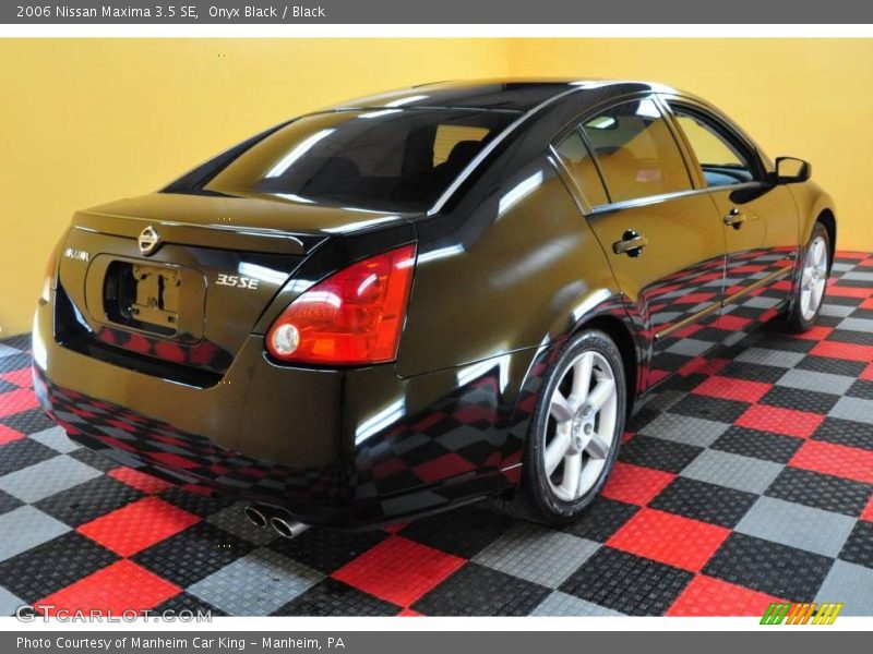 Onyx Black / Black 2006 Nissan Maxima 3.5 SE