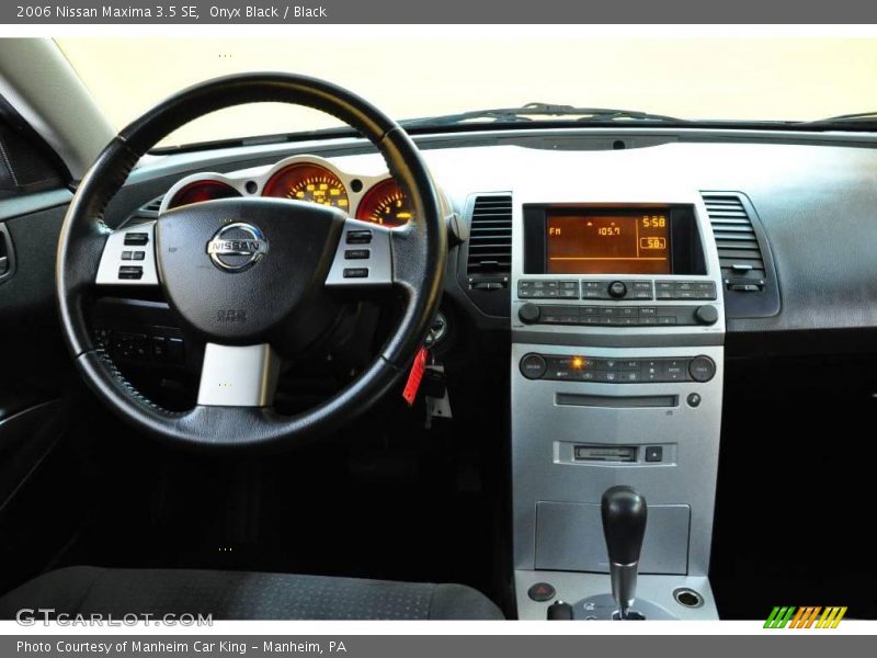 Onyx Black / Black 2006 Nissan Maxima 3.5 SE