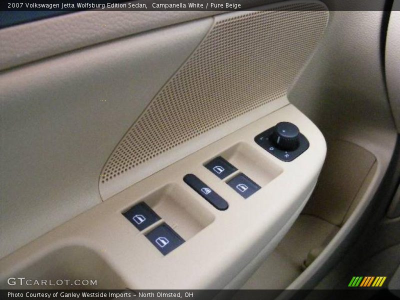 Campanella White / Pure Beige 2007 Volkswagen Jetta Wolfsburg Edition Sedan