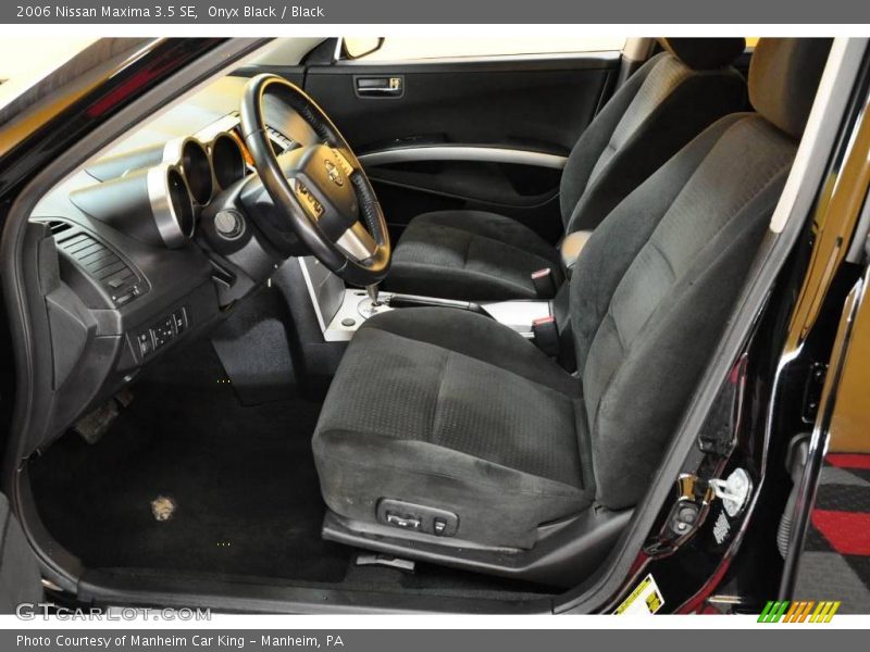 Onyx Black / Black 2006 Nissan Maxima 3.5 SE