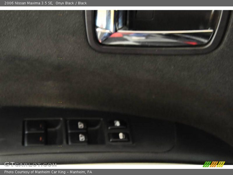 Onyx Black / Black 2006 Nissan Maxima 3.5 SE