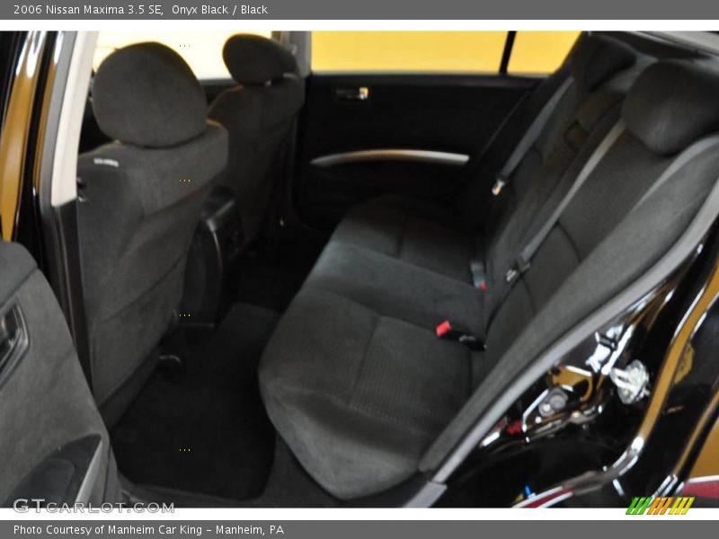 Onyx Black / Black 2006 Nissan Maxima 3.5 SE