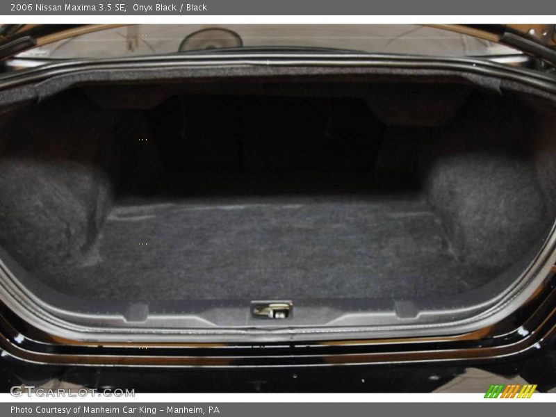 Onyx Black / Black 2006 Nissan Maxima 3.5 SE