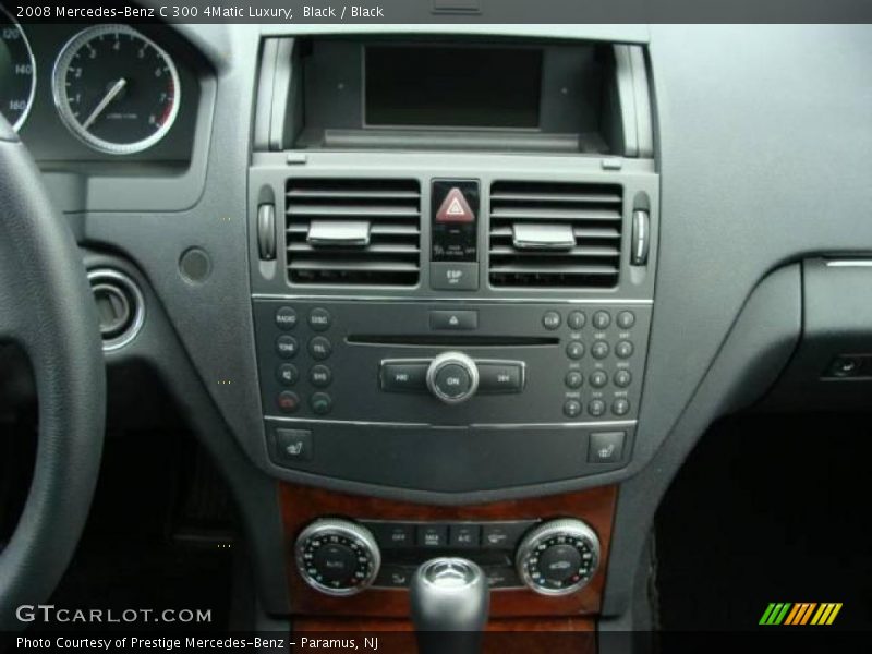Black / Black 2008 Mercedes-Benz C 300 4Matic Luxury