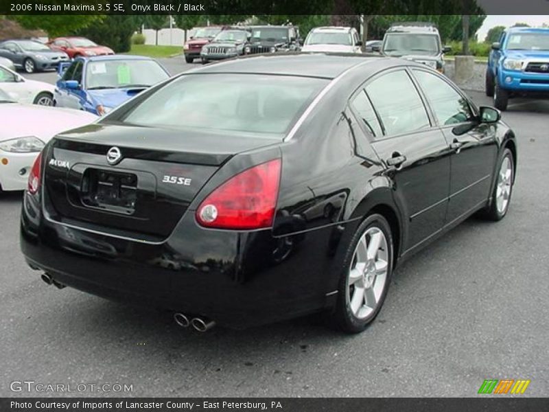Onyx Black / Black 2006 Nissan Maxima 3.5 SE