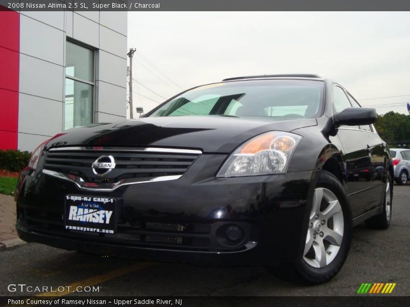 Super Black / Charcoal 2008 Nissan Altima 2.5 SL