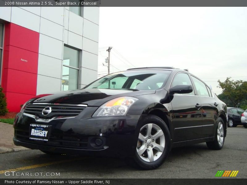 Super Black / Charcoal 2008 Nissan Altima 2.5 SL