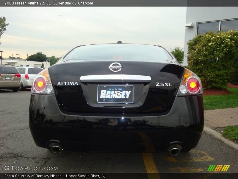Super Black / Charcoal 2008 Nissan Altima 2.5 SL