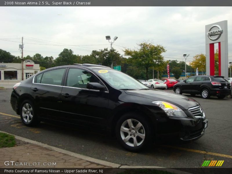 Super Black / Charcoal 2008 Nissan Altima 2.5 SL