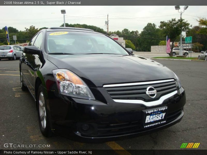 Super Black / Charcoal 2008 Nissan Altima 2.5 SL