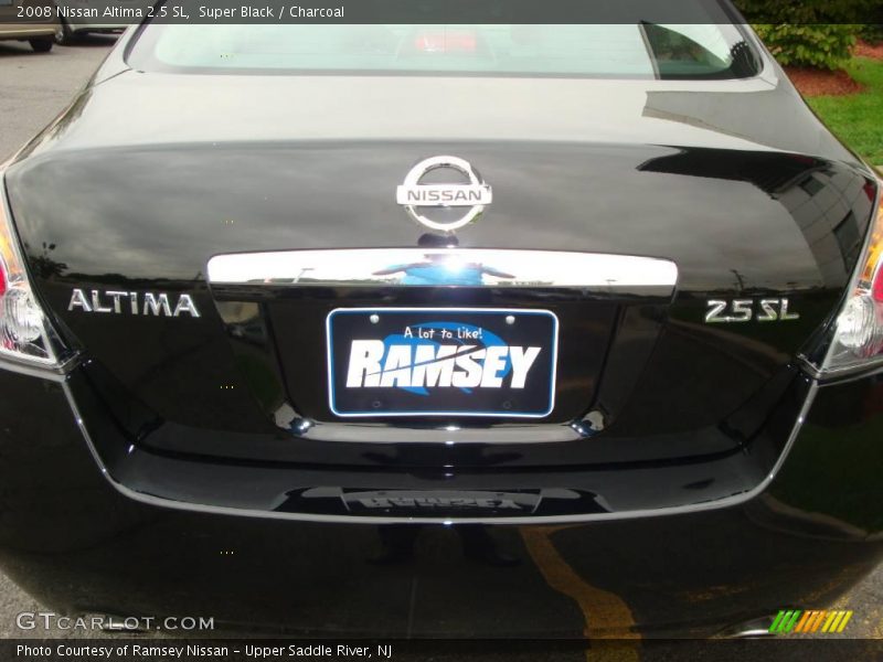 Super Black / Charcoal 2008 Nissan Altima 2.5 SL