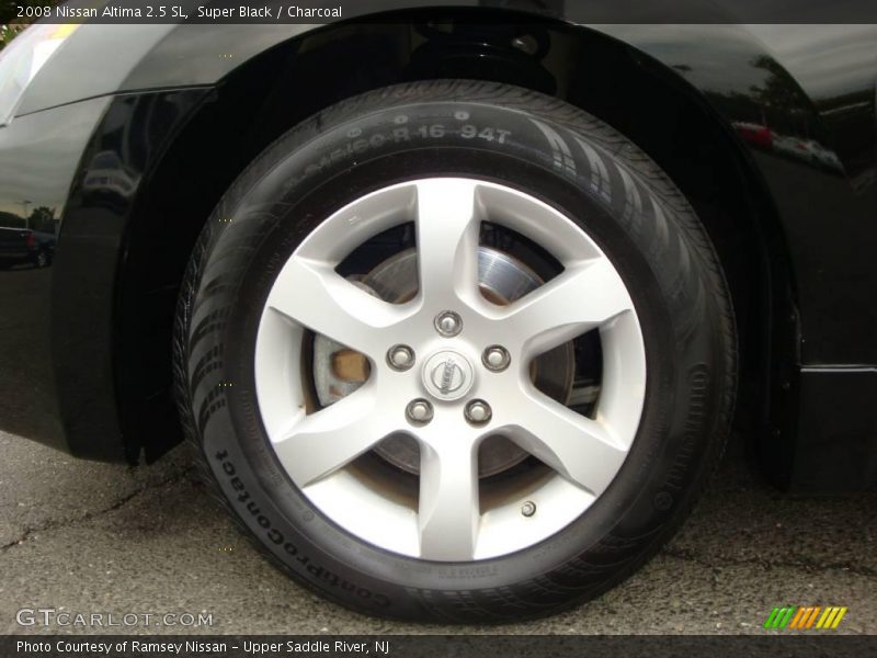 Super Black / Charcoal 2008 Nissan Altima 2.5 SL
