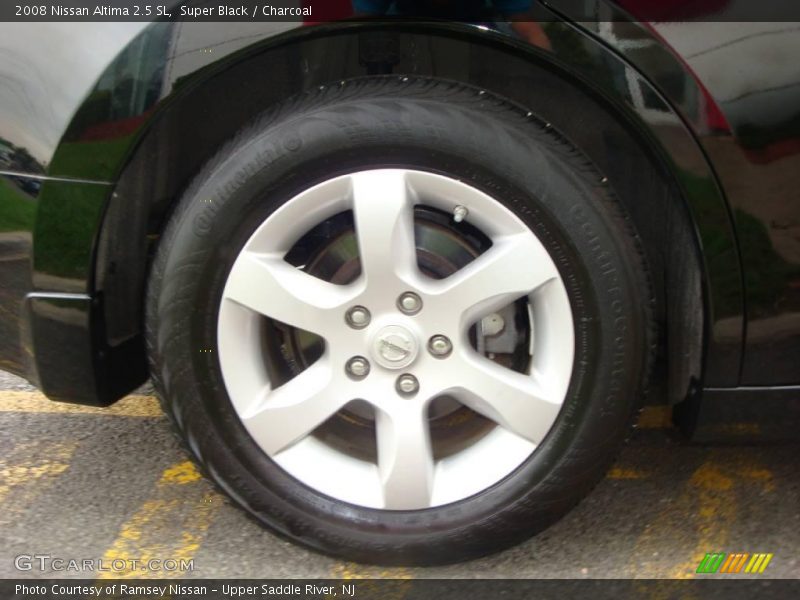 Super Black / Charcoal 2008 Nissan Altima 2.5 SL