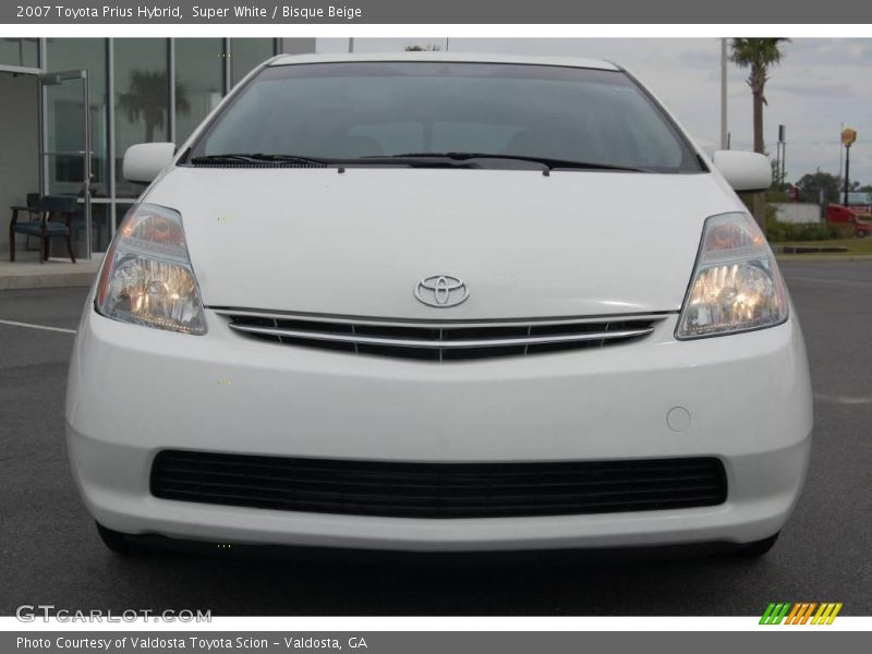 Super White / Bisque Beige 2007 Toyota Prius Hybrid