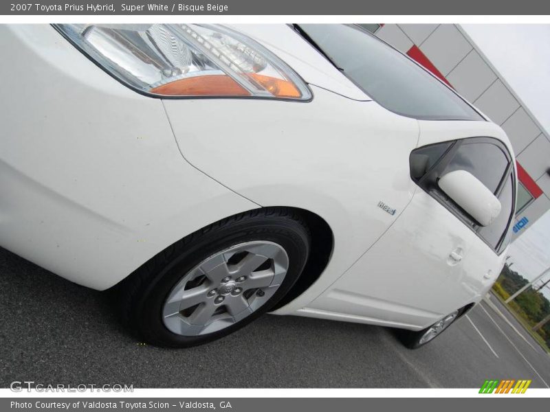Super White / Bisque Beige 2007 Toyota Prius Hybrid