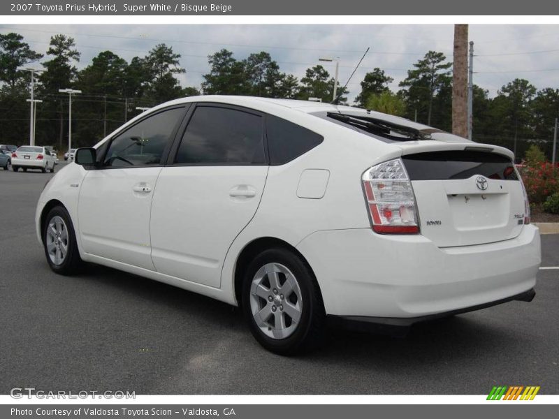 Super White / Bisque Beige 2007 Toyota Prius Hybrid