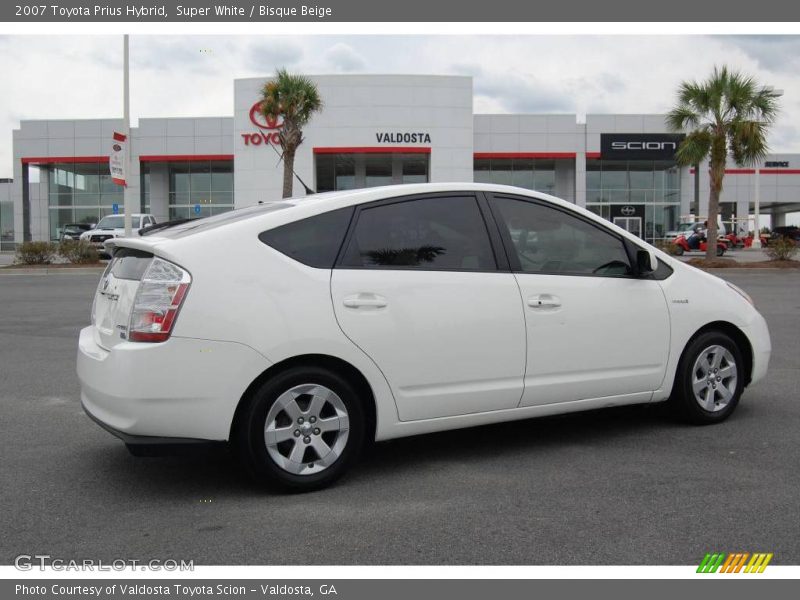 Super White / Bisque Beige 2007 Toyota Prius Hybrid