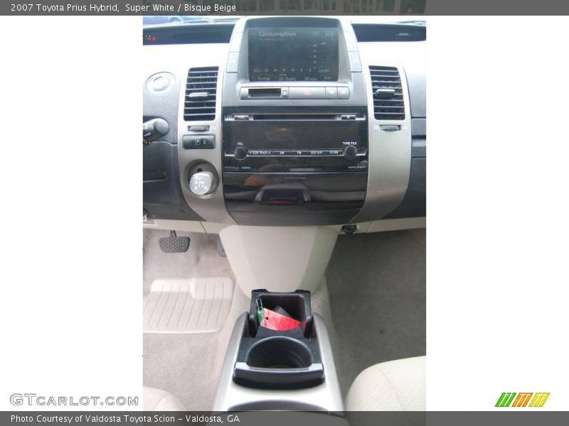Super White / Bisque Beige 2007 Toyota Prius Hybrid