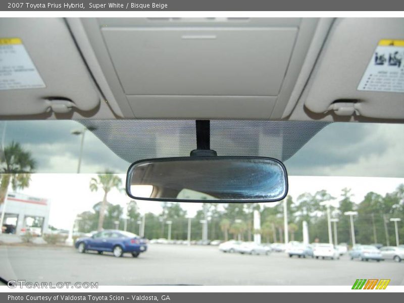 Super White / Bisque Beige 2007 Toyota Prius Hybrid