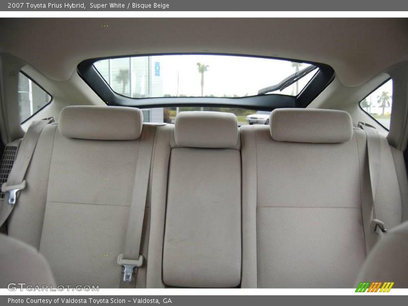 Super White / Bisque Beige 2007 Toyota Prius Hybrid
