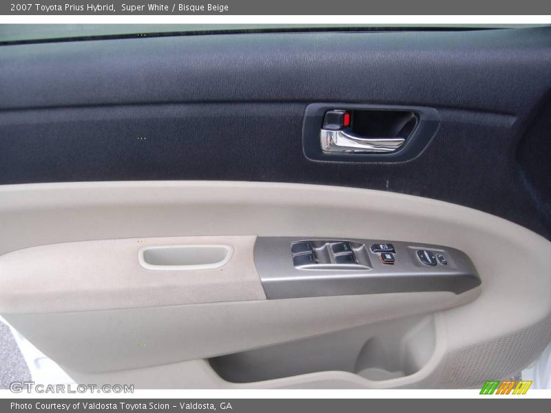 Super White / Bisque Beige 2007 Toyota Prius Hybrid