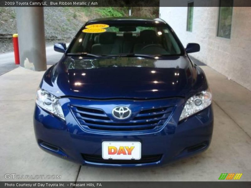 Blue Ribbon Metallic / Ash 2009 Toyota Camry LE