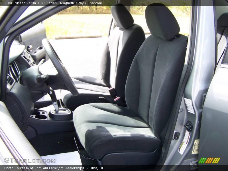 Magnetic Gray / Charcoal 2008 Nissan Versa 1.8 S Sedan