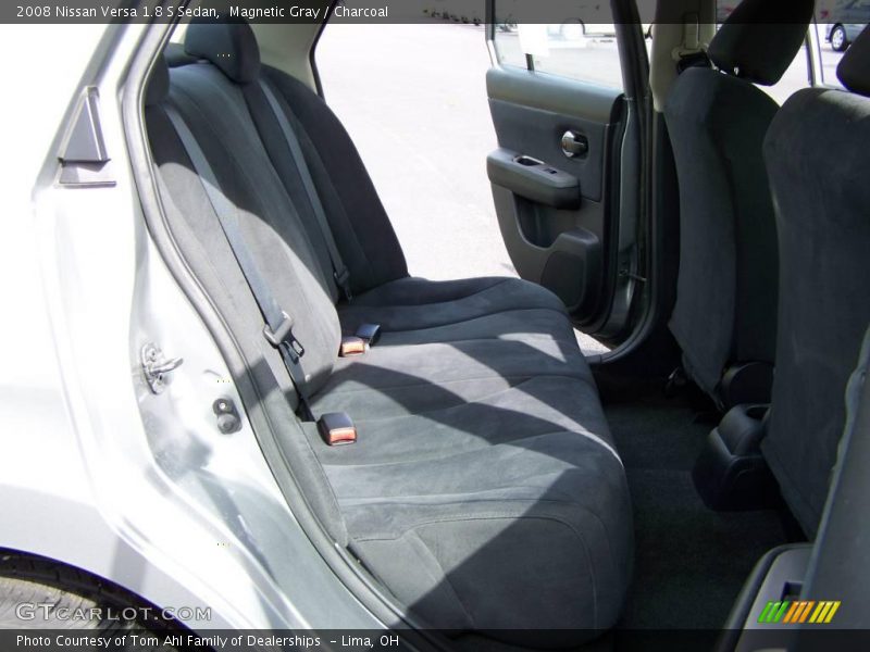 Magnetic Gray / Charcoal 2008 Nissan Versa 1.8 S Sedan