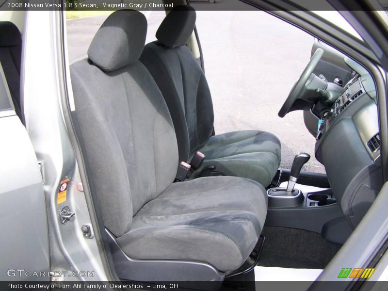 Magnetic Gray / Charcoal 2008 Nissan Versa 1.8 S Sedan