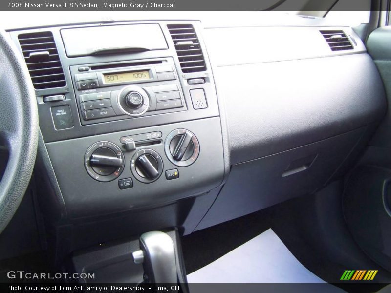 Magnetic Gray / Charcoal 2008 Nissan Versa 1.8 S Sedan