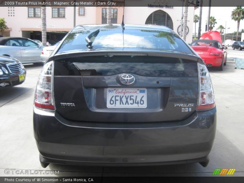 Magnetic Gray Metallic / Dark Gray 2009 Toyota Prius Hybrid