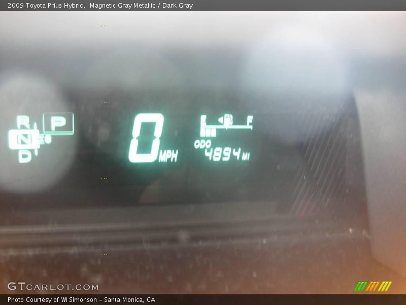 Magnetic Gray Metallic / Dark Gray 2009 Toyota Prius Hybrid