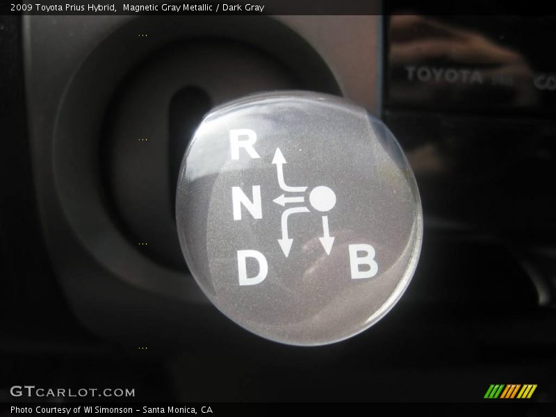 Magnetic Gray Metallic / Dark Gray 2009 Toyota Prius Hybrid