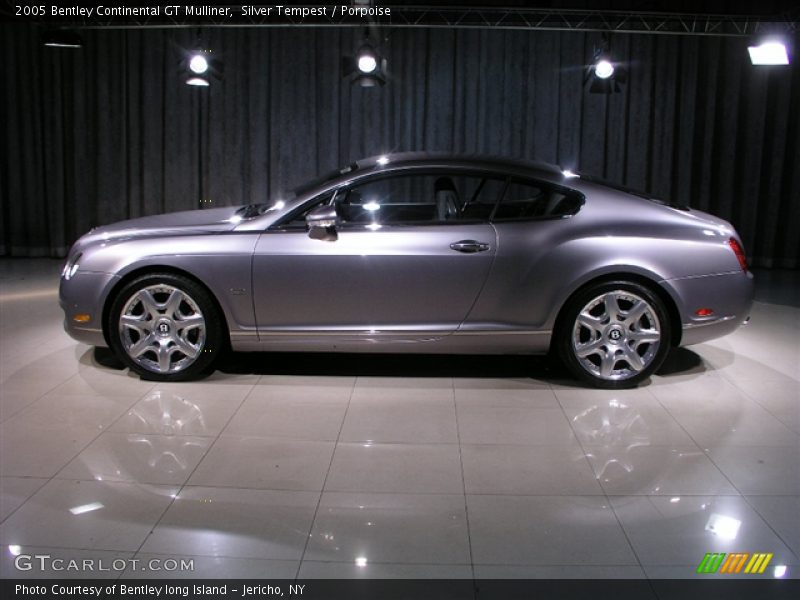 Silver Tempest / Porpoise 2005 Bentley Continental GT Mulliner
