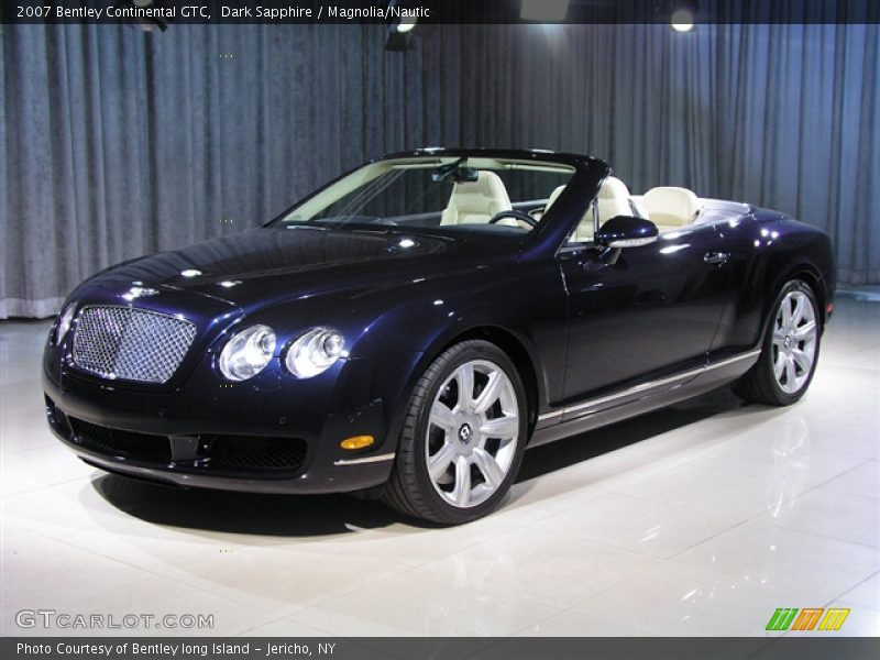 Dark Sapphire / Magnolia/Nautic 2007 Bentley Continental GTC