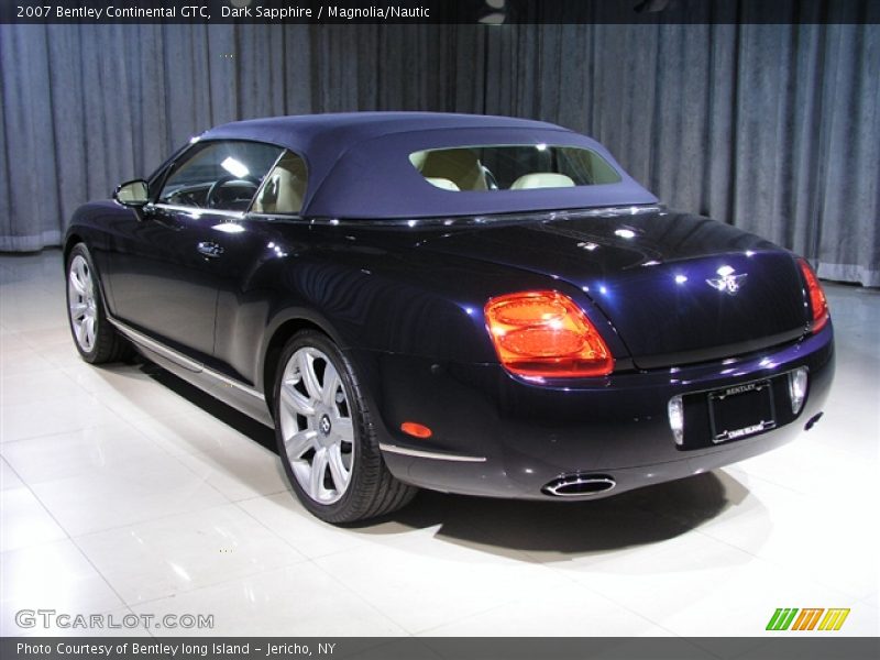 Dark Sapphire / Magnolia/Nautic 2007 Bentley Continental GTC