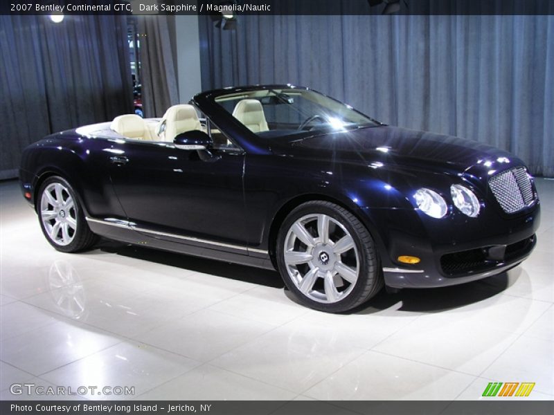 Dark Sapphire / Magnolia/Nautic 2007 Bentley Continental GTC