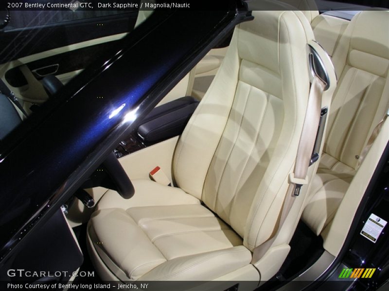 Dark Sapphire / Magnolia/Nautic 2007 Bentley Continental GTC