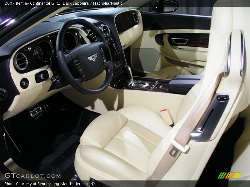 Dark Sapphire / Magnolia/Nautic 2007 Bentley Continental GTC