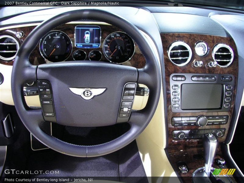 Dark Sapphire / Magnolia/Nautic 2007 Bentley Continental GTC