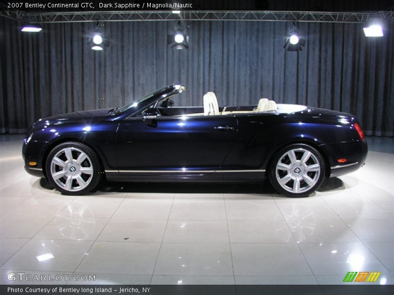 Dark Sapphire / Magnolia/Nautic 2007 Bentley Continental GTC