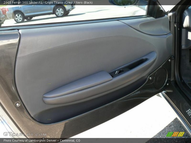 Door Panel of 2003 360 Spider F1
