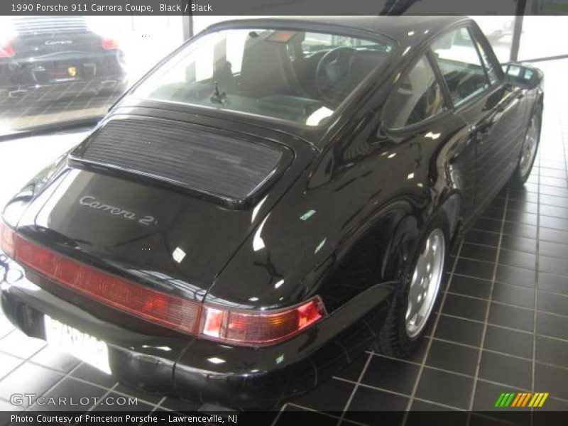 Black / Black 1990 Porsche 911 Carrera Coupe