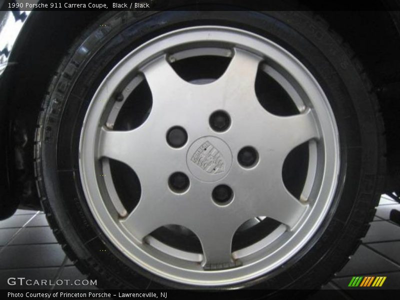Black / Black 1990 Porsche 911 Carrera Coupe