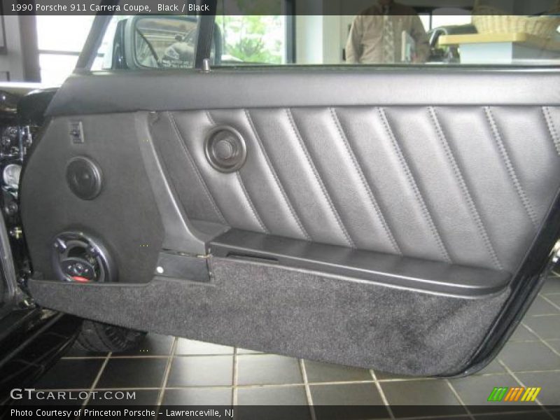 Black / Black 1990 Porsche 911 Carrera Coupe