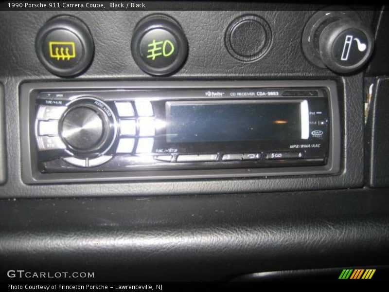 Black / Black 1990 Porsche 911 Carrera Coupe