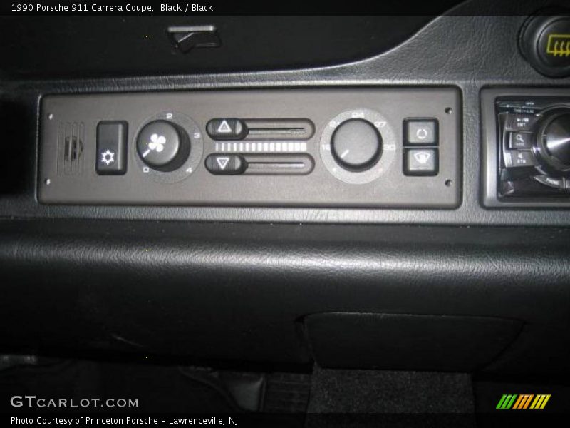 Black / Black 1990 Porsche 911 Carrera Coupe