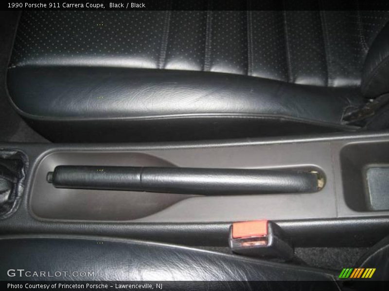 Black / Black 1990 Porsche 911 Carrera Coupe